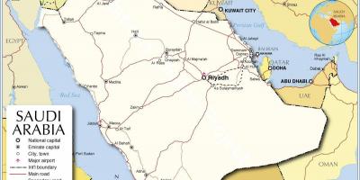 Mappa di la Mecca museo posizione 